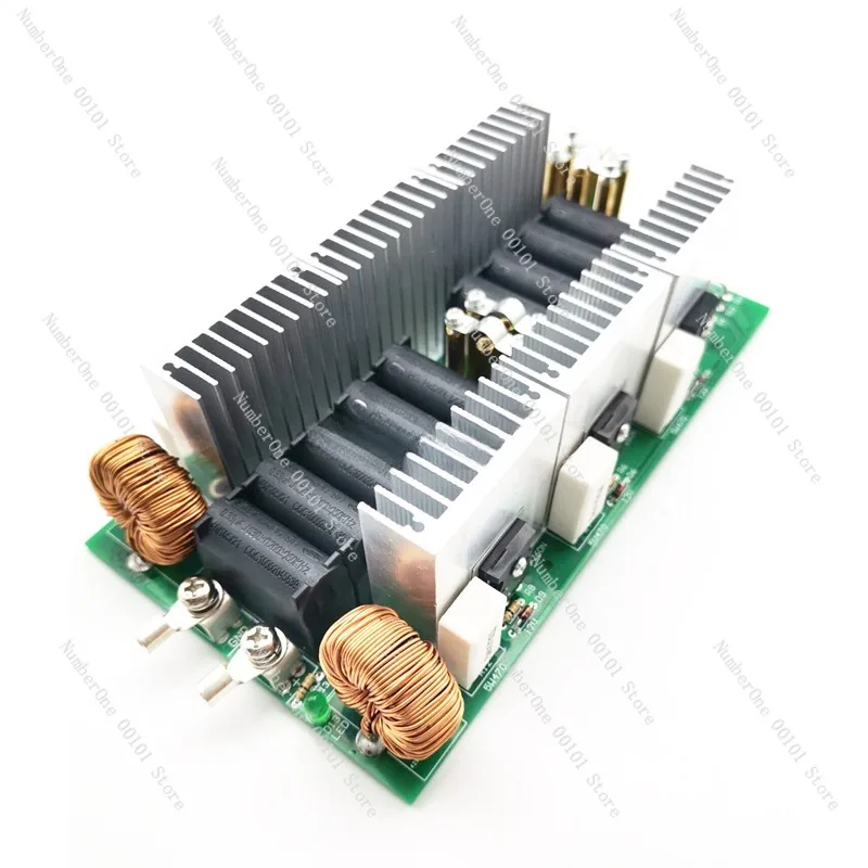 3000W 50A Tapless 6-tube ZVS High Frequency Induction Heating Machine Quenching Module DIY Kit