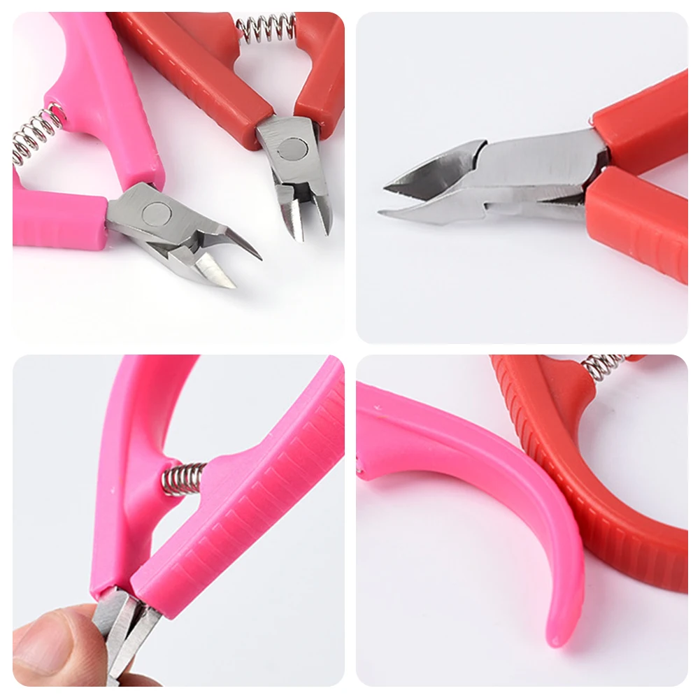 Stainless Steel Dead Skin Clippers Anti-Slip Ergonomic Handle Nail Trimmer for Home/Travel/Nail Salon