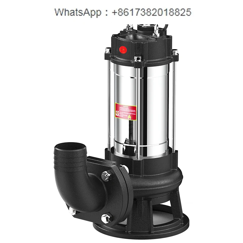 Cutting type sewage pump 220V for pumping fecal slurry and household septic tank discharge 380V