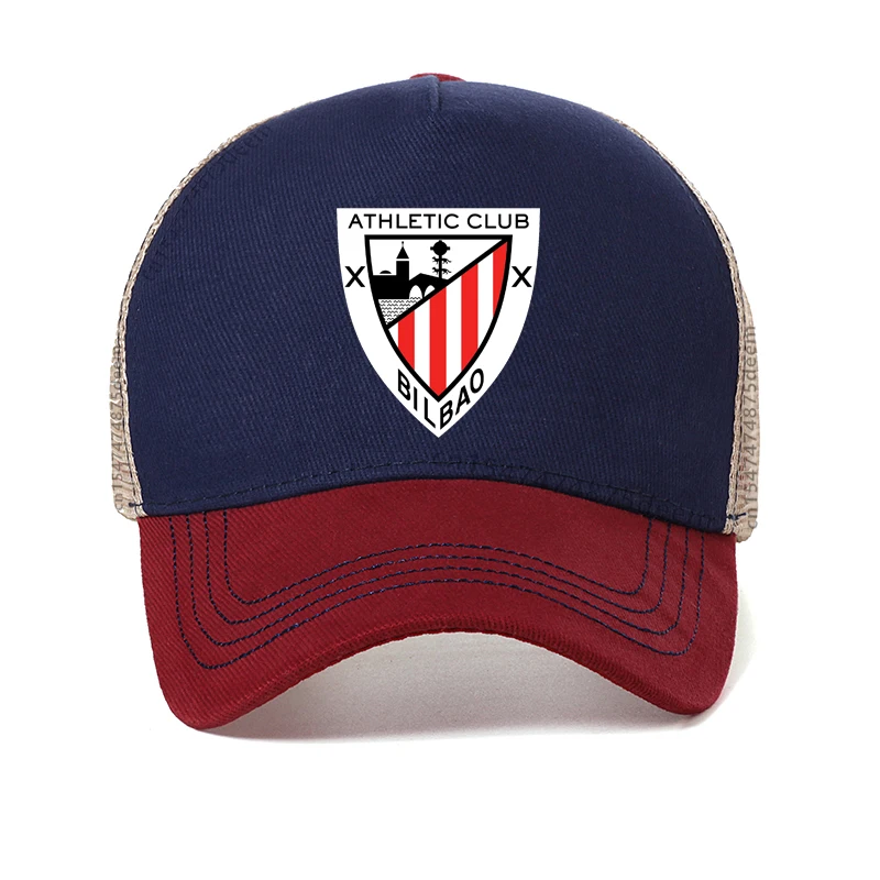 Athletic Club de Bilbao men Baseball Cap Spain soccer club athletic bilbao hat Summer Cool Mesh Snapback hats Bone Garros