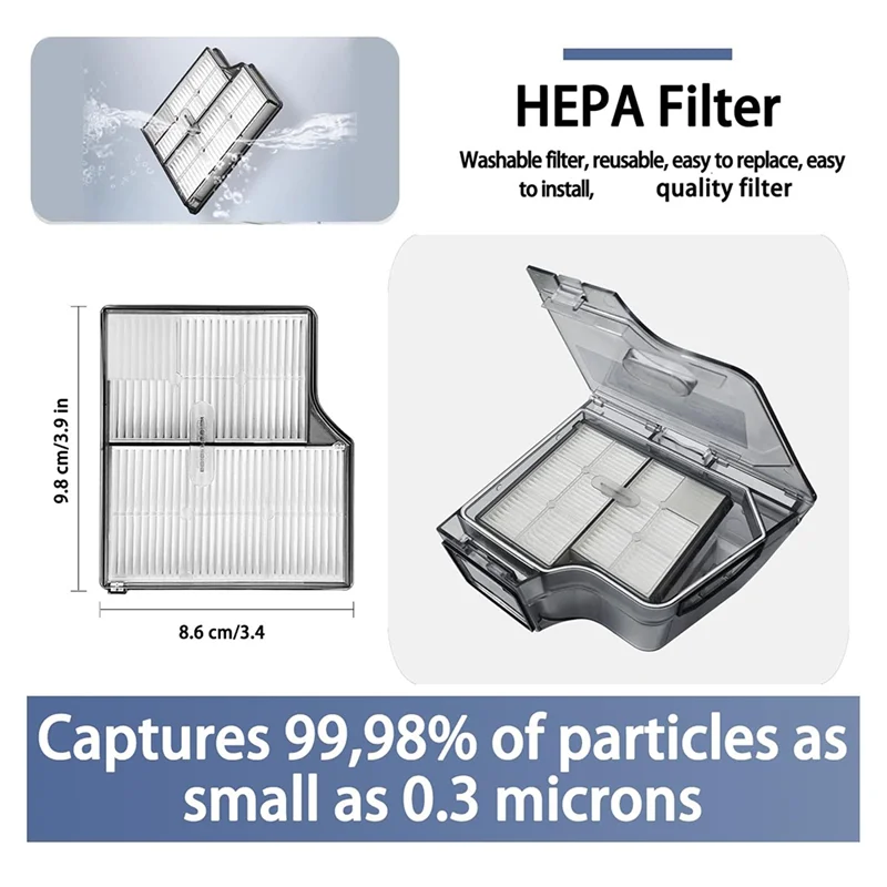 

A83G-аксессуары для Roborock Saros 10, ткань для швабры Roborock S9 Maxv Ultra для Roborock Saros 10