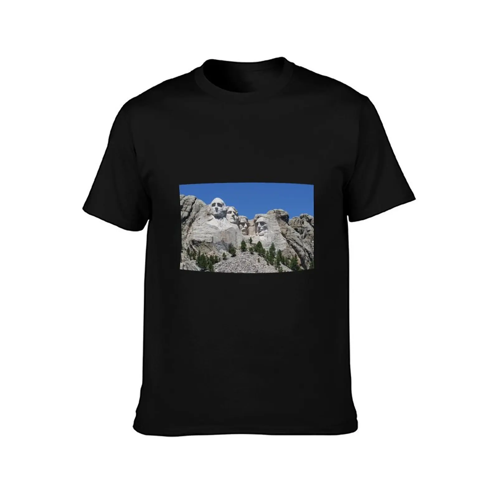 Black Hills Presidents Monument Mt. Rushmore, South Dakota T-Shirt summer shirt plus size tops mens graphic t-shirts funny