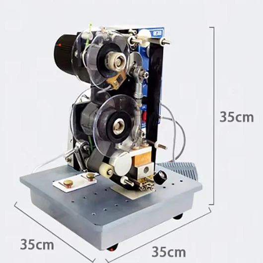 Manual Expiry Date Printing Machine Coding Foil Ribbon Used Batch Coding Machine