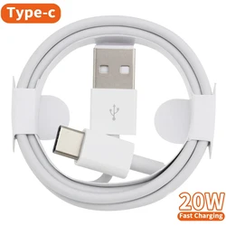 Cable de datos USB tipo C de carga rápida para iPhone, iPhone 15 Plus Pro Max, iPad Pro Air, Samsung S23