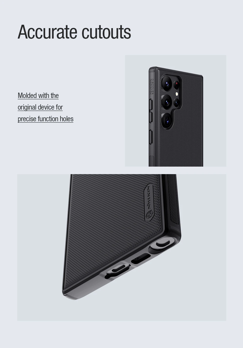 Nillkin-Samsung Galaxy s23/s23 s23 plus/s23用の超軽量磁気携帯電話シェル,落下防止