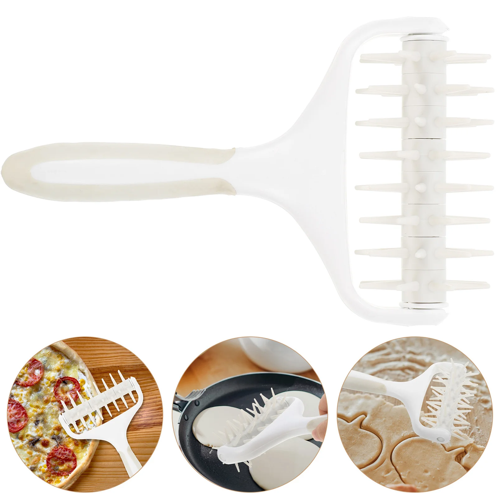 بيتزا عجينة دوكر إبرة الأسطوانة تصميم سطح أملس سهلة التنظيف للبيتزا المعجنات تارت قشرة الخبز أداة المطبخ الطبخ #1