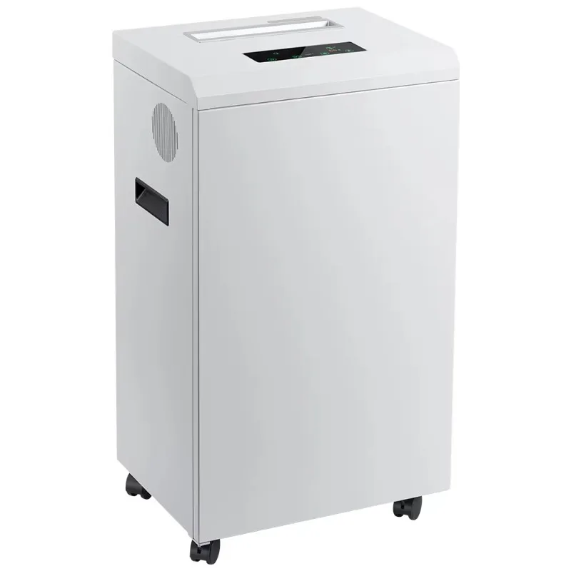 

45L Waste Paper Shredder Heavy Dut 24 Hours Running Time 19 P-5 Cutting CD 2x10mm Suitable for Small and Medium Businesses