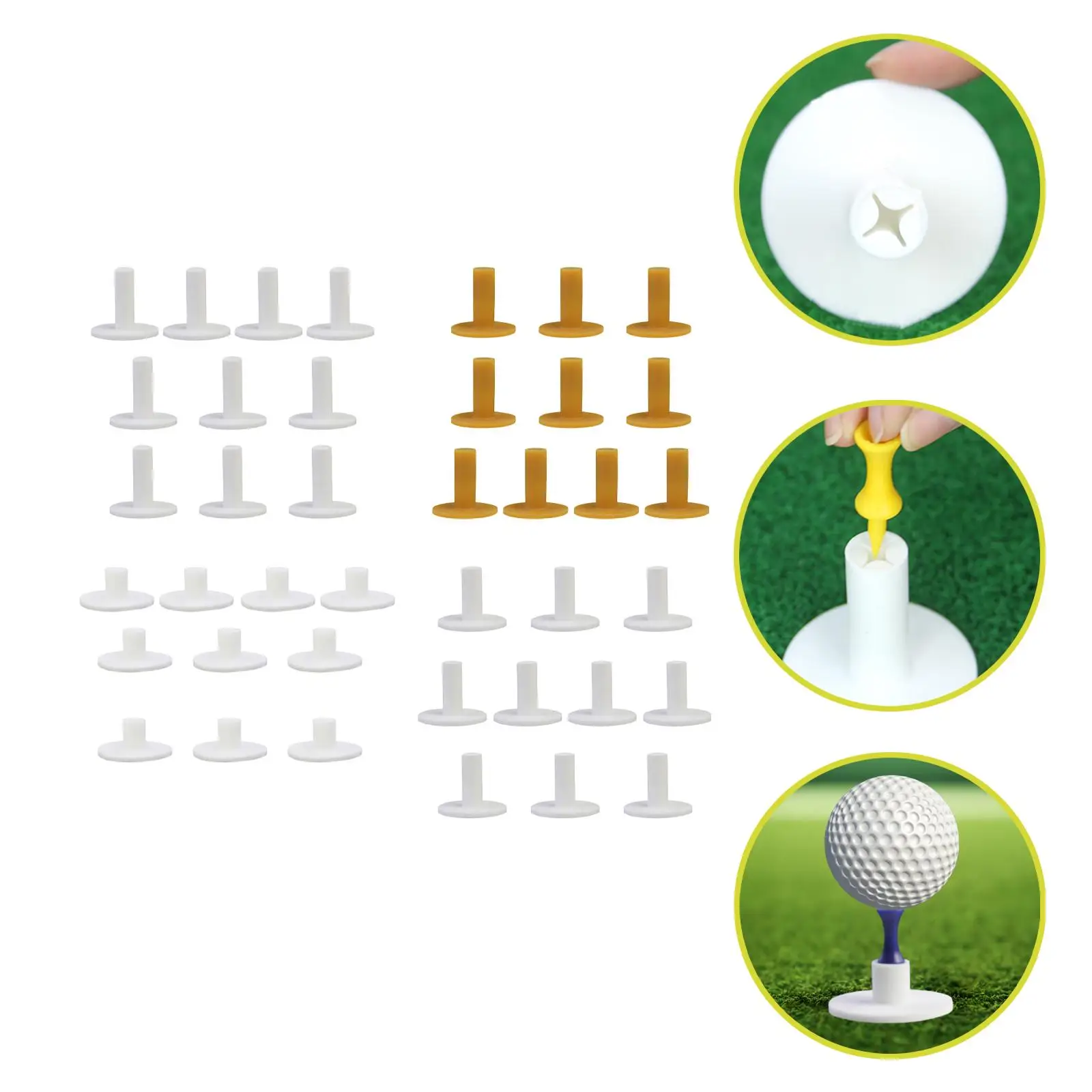 Soportes para camisetas de Golf de 10 piezas, fácil de instalar tapete de Golf, tapetes de Golf para oficina, tapete de práctica deportiva