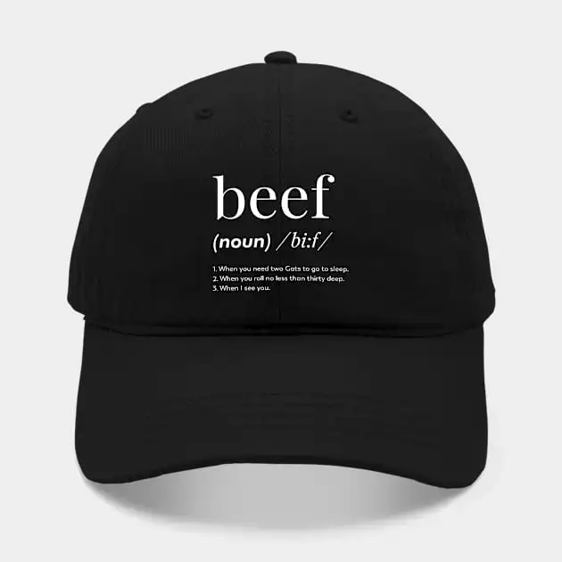 What's Beef? Hat For Women Men Hip Hop Cap Street Baseball Hat New Fashion Hat