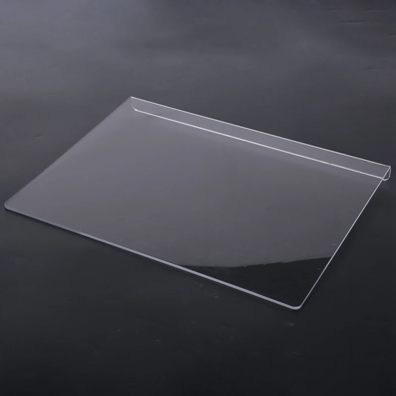 Acrylic Cutting Board With Counter Lip, Clear Cutting Boards For Kitchen Counter Non Slip, Large Cutting Board Easy To Use -3Mm