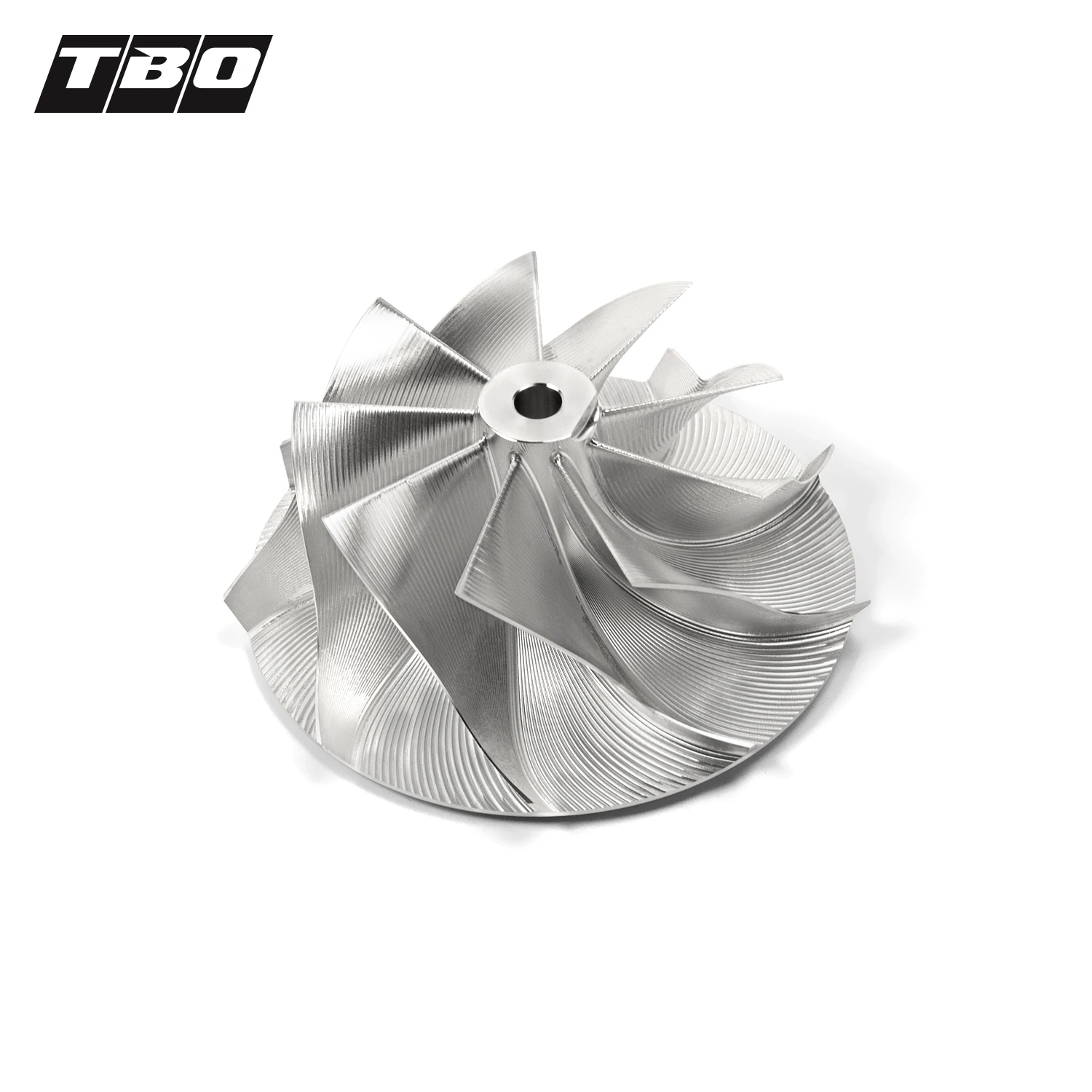 GT Series Turbo Billet Forged Compressor Wheel Billet 66x82mm 9+0 Forward Rotation 5-AXIS CNC Machin