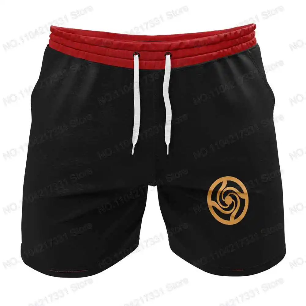 Hunter Cartoon Anime Rash Guards Surfing Jersey Beach Shorts Swimwear Diving Gym Shorts MMA BJJ Men Jiu Jitsu Fitness Sets