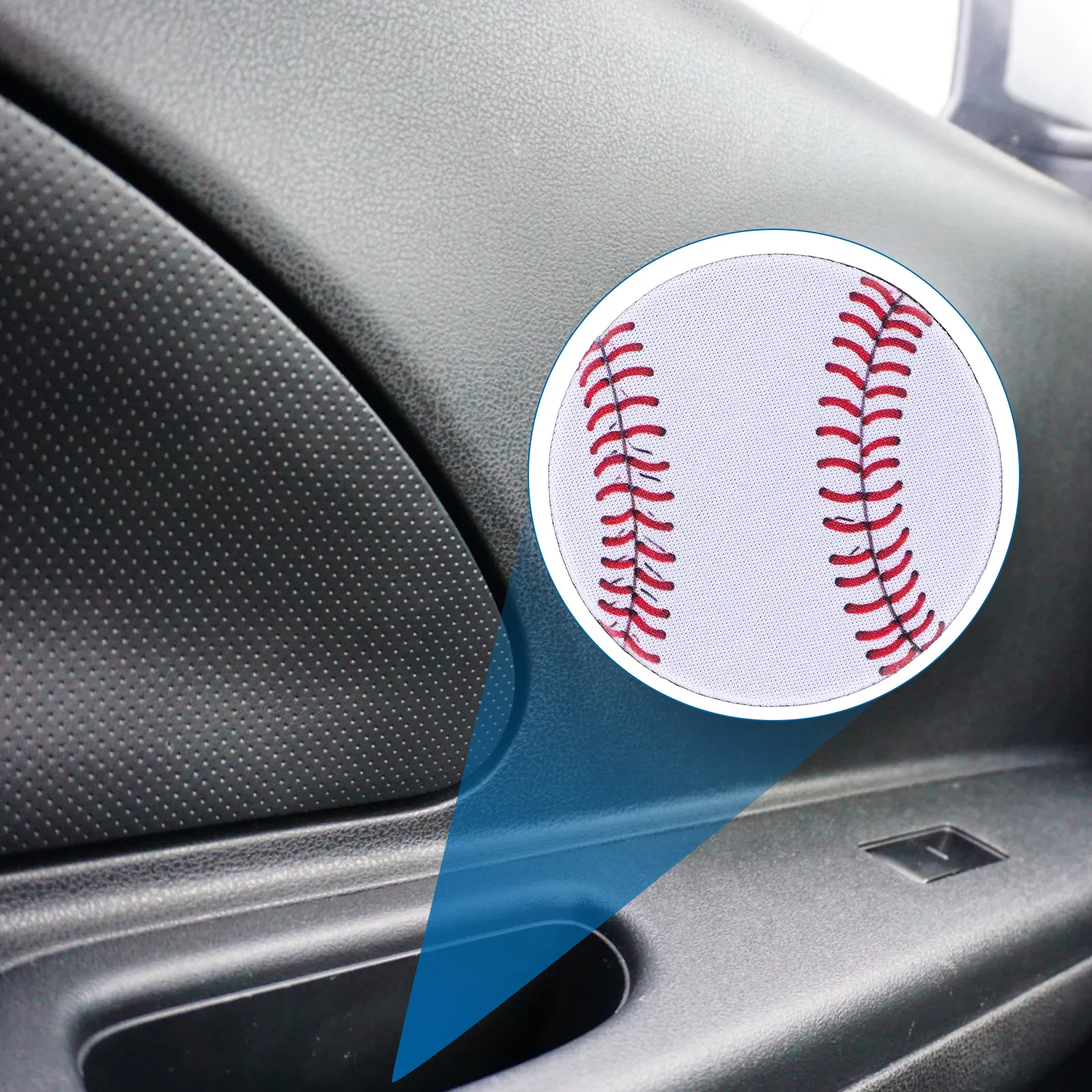 

2pcs Car Cup Coasters Nonslip Rubber Coasters For Car Truck Cup Holders Anti-Slip Sturdy Durable Drink Mats Universal Fit