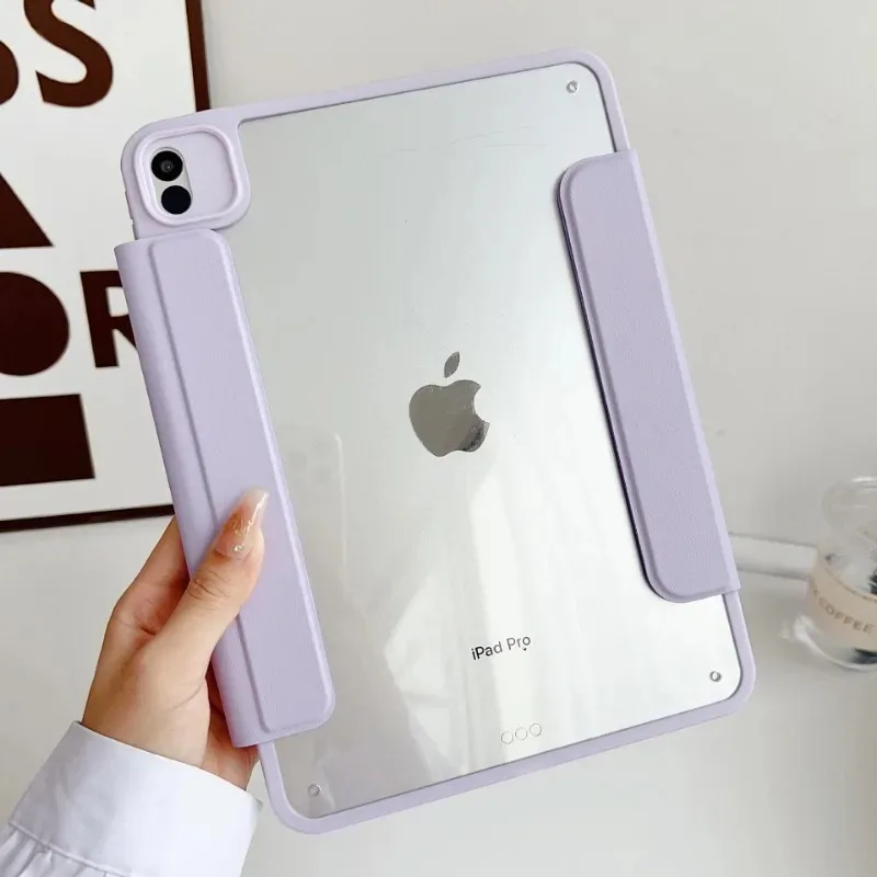 Case for 2025 iPad A16 11th Removable Magnet 2024 iPad Air11 13'' M3 M2 Pro11 M4 12.9 5th 6th Air4 5 7 8 9th 10th 10.2 9.7 10.5