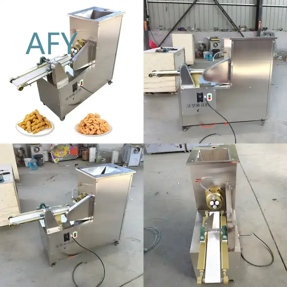 Automatic Snack Dough Twist Extruder for Small Twist Dough Food Machine for Home Kitchen Bakery Use Food Processing Equipment