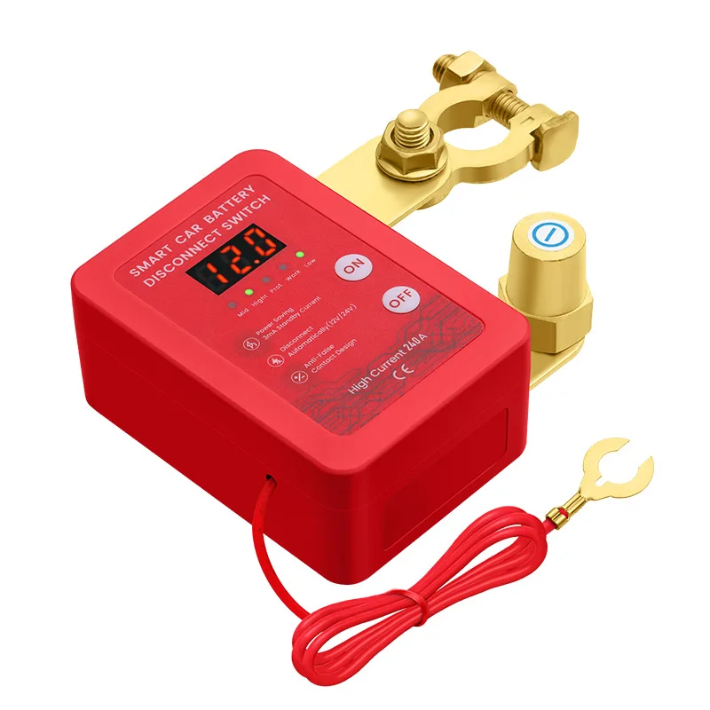 12v 240a interruptor de desconexão remota da bateria interruptor de desligamento automático da bateria do carro interruptor de controle remoto proteção contra vazamento
