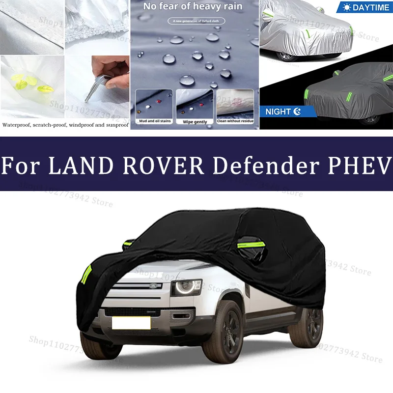 

Car cover For LAND ROVER Defender PHEV Full cover Waterproof sun protection cover Scratch resistant cars accessories