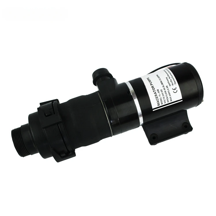 24V12v miniature sewage pump with large volume from excellent RV yacht mashing sewage pump