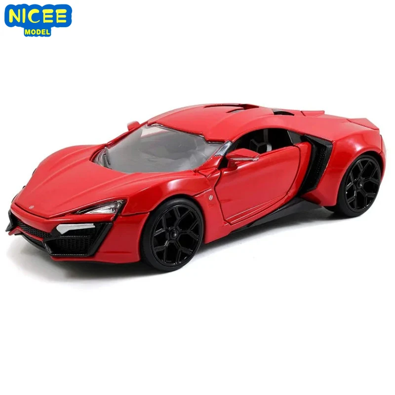 

Jada 1:24 Lykan Hypersport High Simulation Diecast Car Metal Alloy Model Car Children's toys collection gifts J190