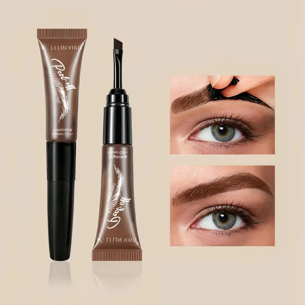 Professional Peel Off Eyebrow Tint For LILINYING Waterproof Brow Dye Gel Long Lasting Natural Makeup Shaping Cream