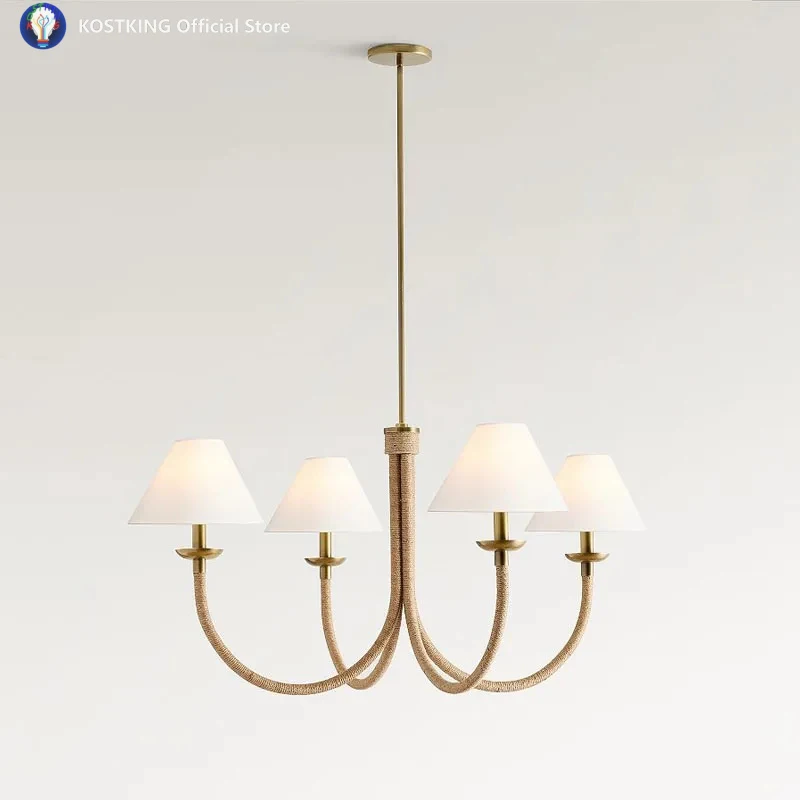 Middle Ancient Style Living Room Pendant Light Simple And Personalized Dining Room Bedroom Design Decorative Lighting Fixtures