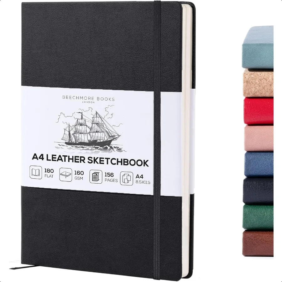 quaderno-per-schizzi-a4-85x11-libro-per-schizzi-grande-rilegato-in-pelle-vegana-premium-con-copertina-rigida-con-156-pagine-avorio-perforate-spesse-160-g-m2-vuote