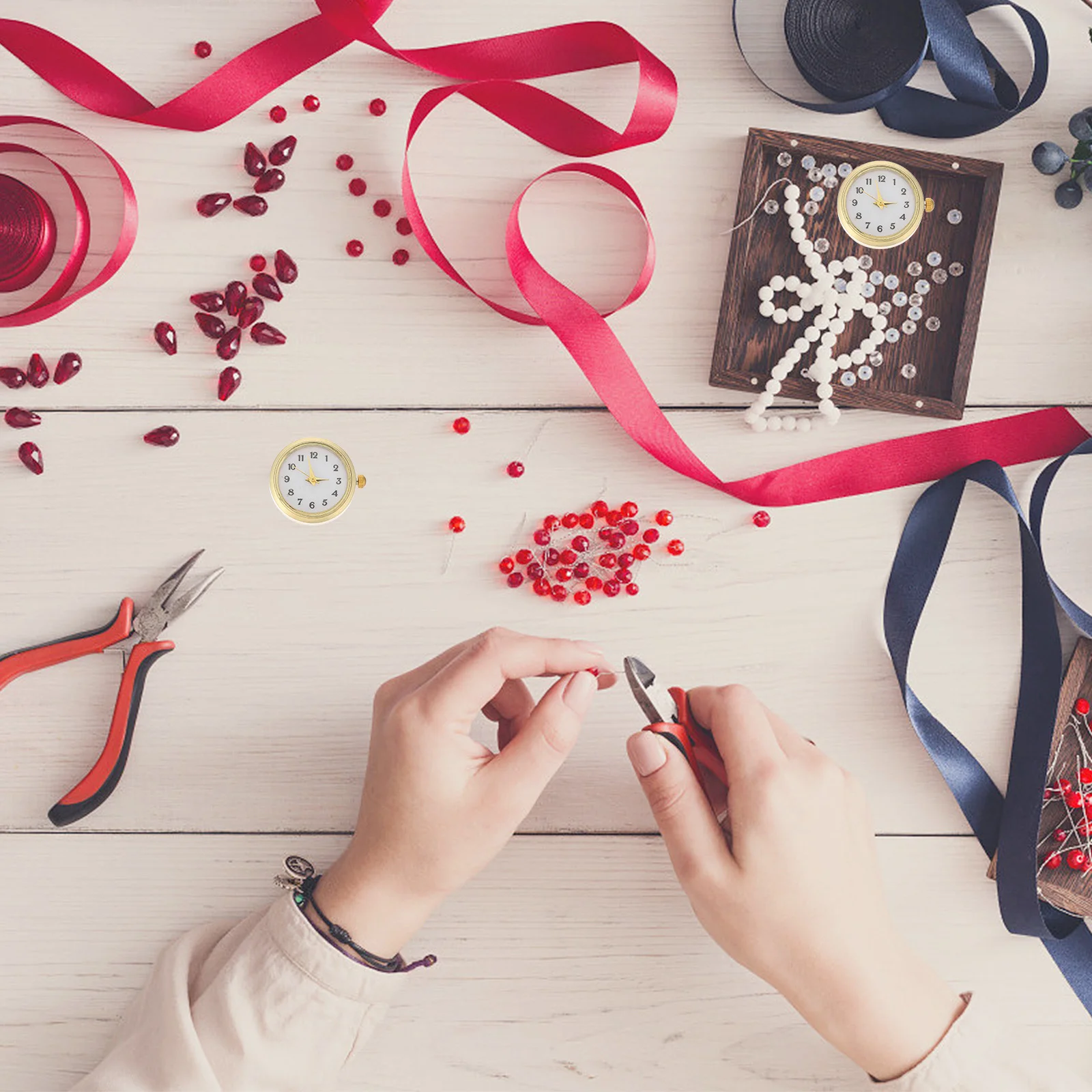 3 قطع من وجوه الساعة المصنوعة من السبائك سهلة الاستخدام ولا تبهت، لوازم ساعة معصم عصرية يمكنك صنعها بنفسك للمنزل، فكرة هدية ممتعة وفريدة من نوعها