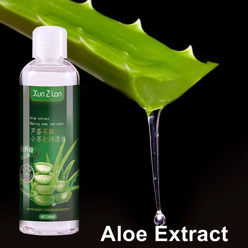 Aloe Gel Lubricant Water-Based Sex Lube Sperm  Masturbate Anal Vagina Lubrication For Session Gay Personal Toys Oil Adult Goods