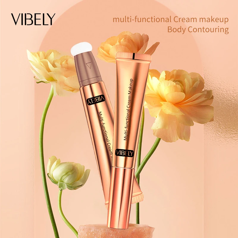 Multi Functional Makeup Pen Glitter Face Shimmer Powder Matte Finish Highlight Blush Liquid Shadow Contouring Pencil Cosmetics