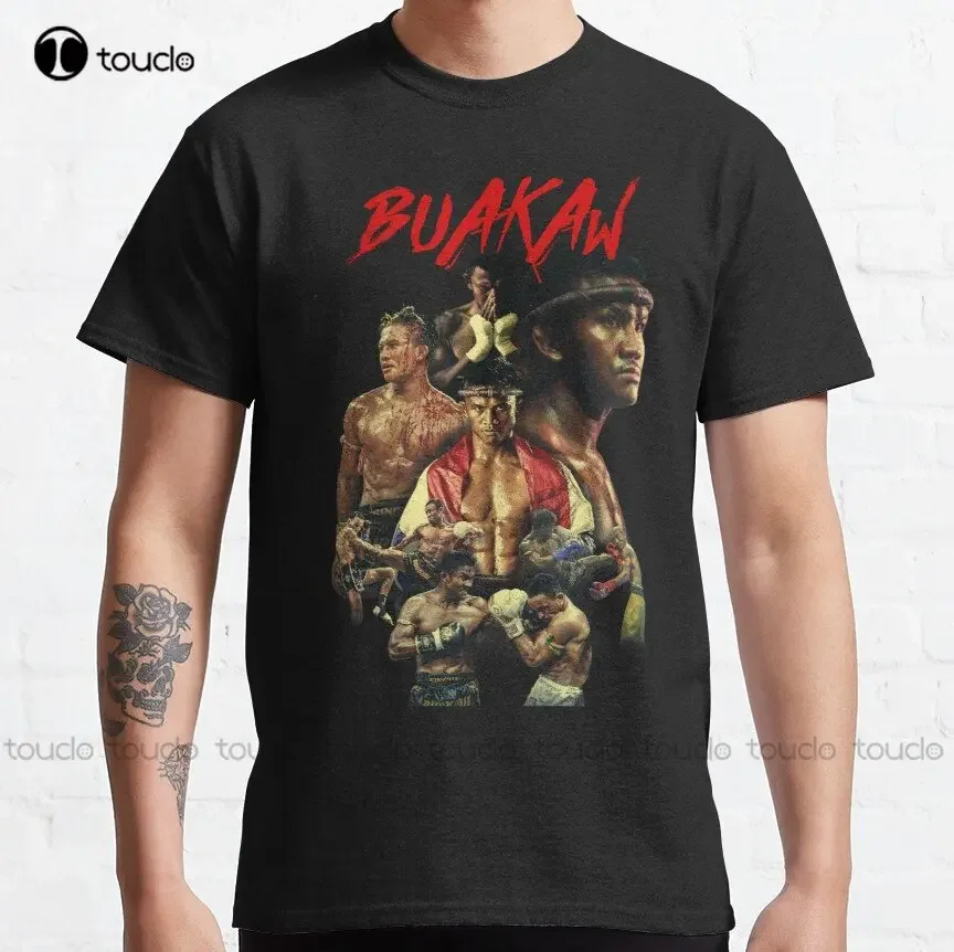 Buakaw Muay Thai Legend Tribute - Original Classic T-Shirt T Shirt Men Outdoor Simple Vintag Casual T Shirts Xs-5Xl Custom Gift