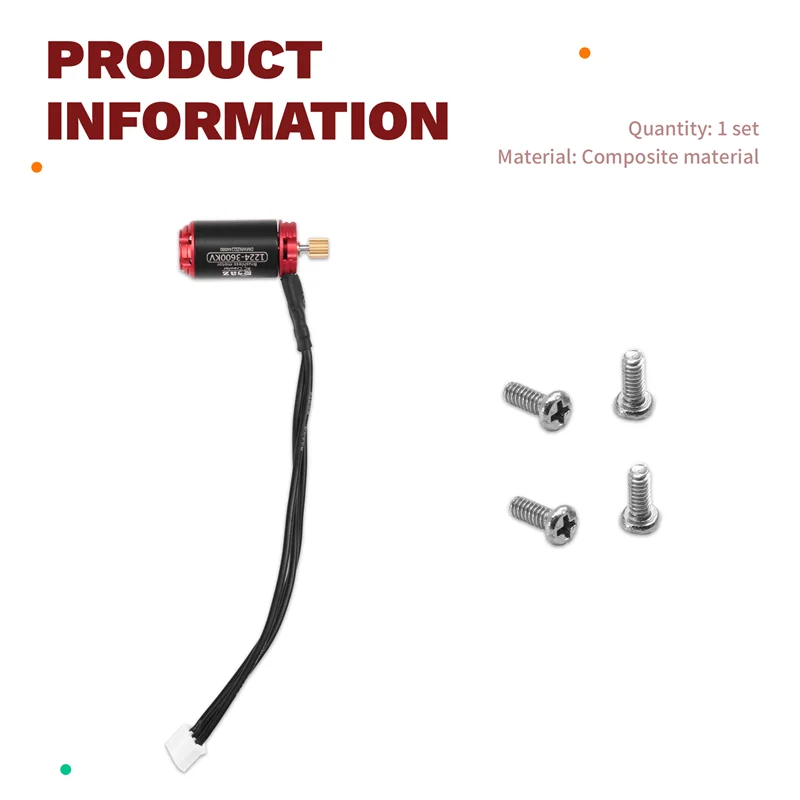 【خصم 58%】1224 Outunner محرك خارجي بدون فرشاة دوار 2S 3600V مع ترس لسيارة زاحفة RC 1/24 محورية SCX24 WPL لـ Traxxas