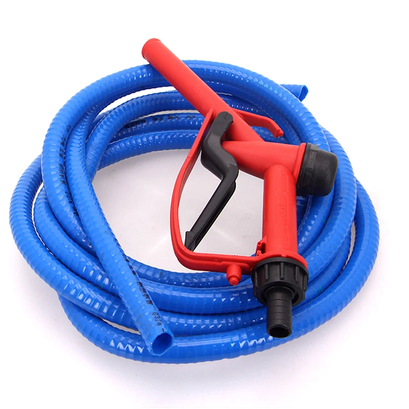 1pc Plastic Manual Heavy Duty Fuel Nozzle With Hook Straight Nozzle - Diesel And Petrol Nozzle Max Flow 45L/M