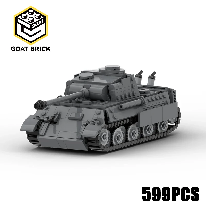

Exquisite New Product MOC Building Blocks Panzer V Panther Technology Modular Children's Toy Gift DIY Assembly Set！