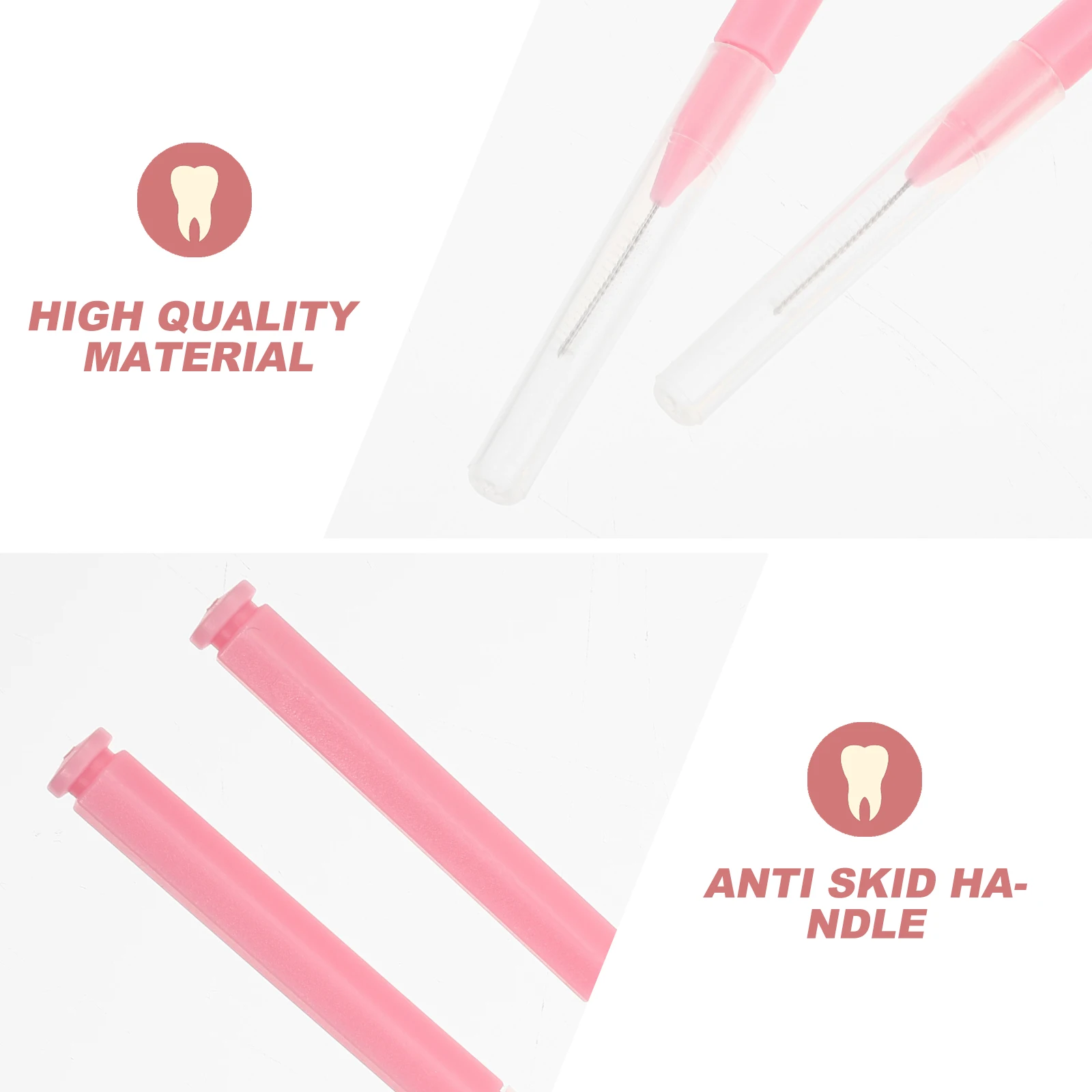 

30 Pcs Interdental Brush Set Tooth Floss Pick Inter-Dental Oral Care Teeth Stick Polypropylene Toothpick Portable