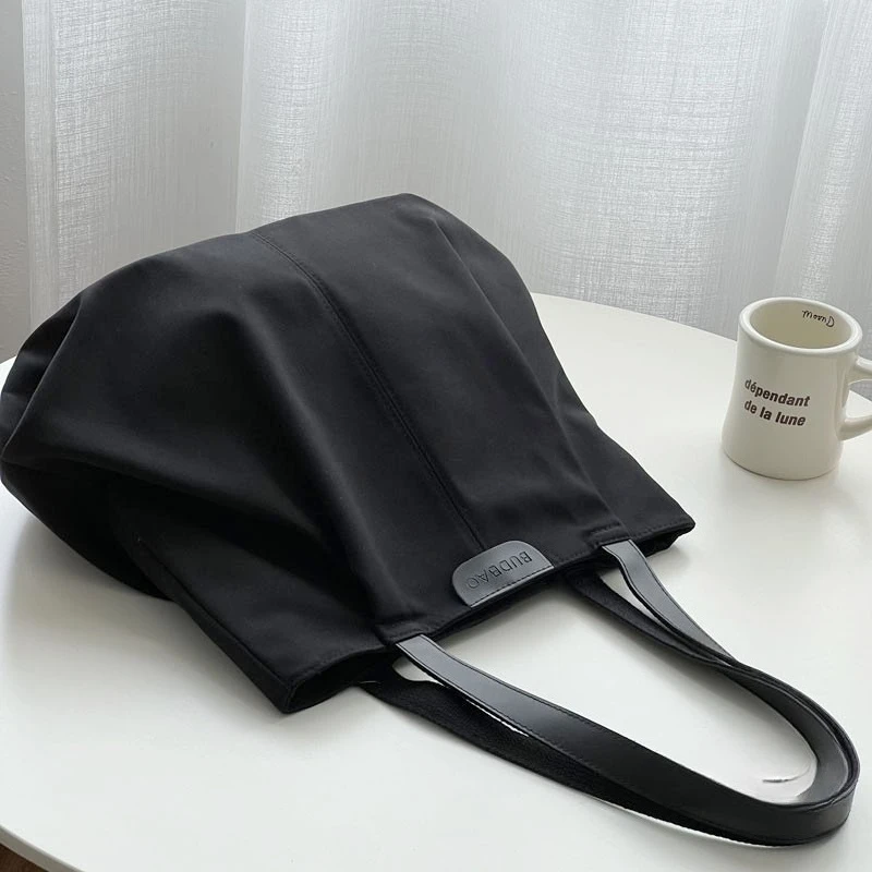 Универсальная пригородная ленивая холщовая сумка-тоут, простая повседневная литературная студенческая сумка на одно плечо