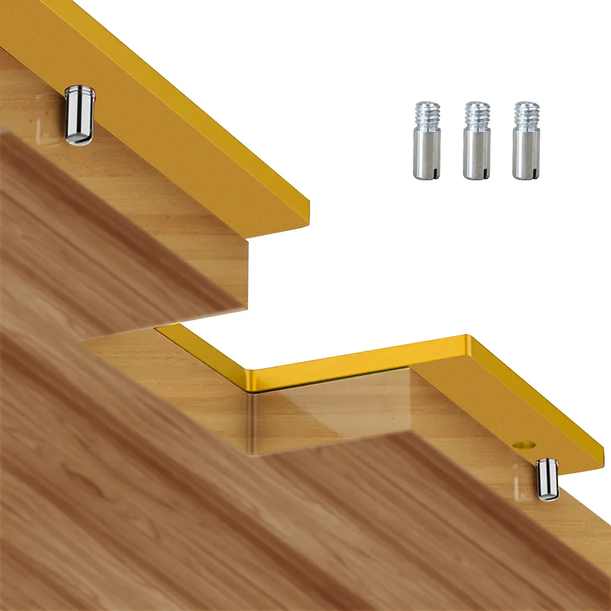 Invisible Embedded Handle Slotting Template, For Wardrobe, Kitchen Handle, Cabinet Door No Handle Needed Slot Positioning Tool