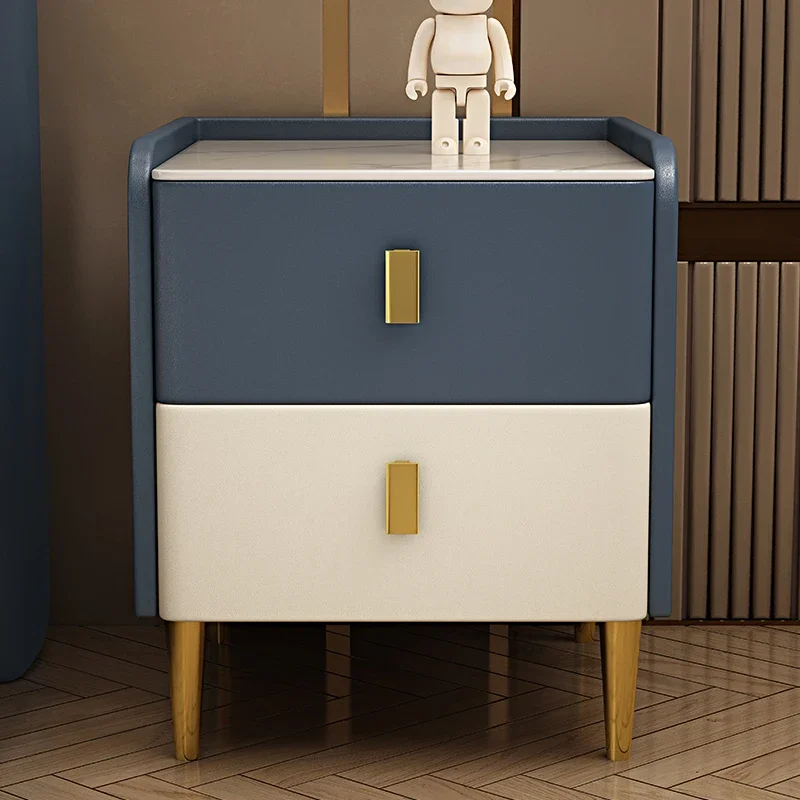 

Nightstand Minimalist Drawer Trendy Cool Wood Bedroom Storage Furniture