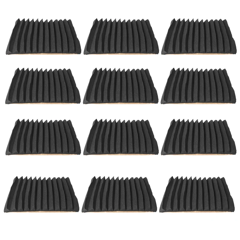 

CGDS-12 шт. самоклеящаяся акустическая пенопластовая панель, акустическая пенопластовая панель, звукоизоляционная прокладка, снижение шума, для домашнего офиса в студии