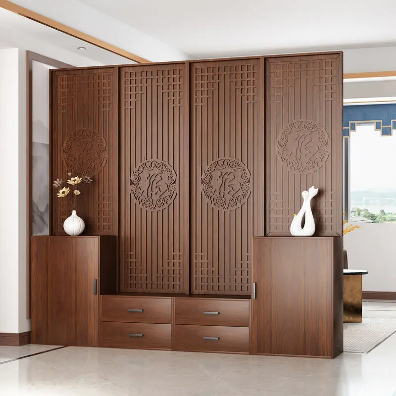 CX entrance entrance, screen, shoe cabinet integrated hall, modern simple cabinet