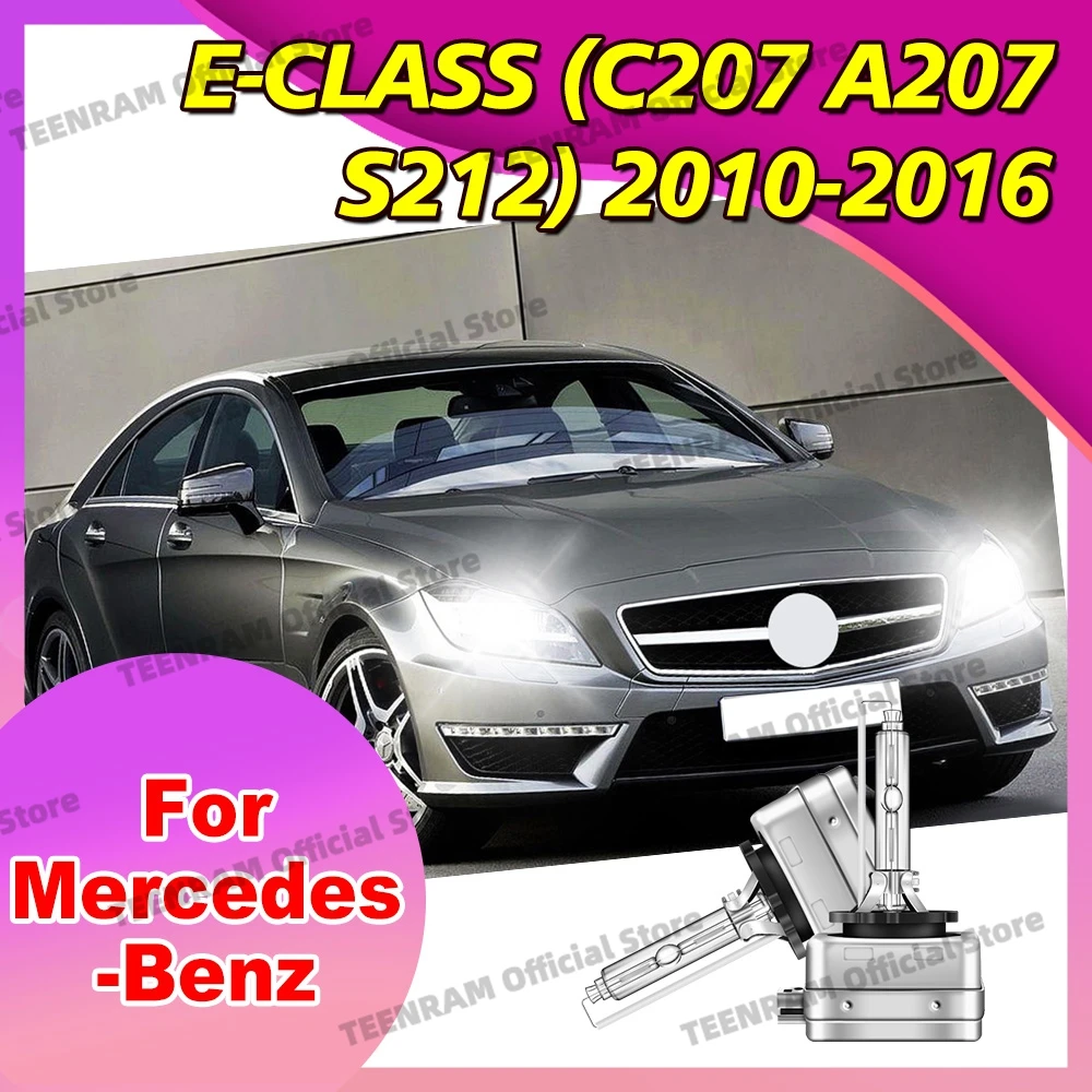 

2x HID ксеноновые фары для Mercedes-Benz E-CLASS C207 A207 S212 2010-2016 Авто фары 35 Вт D1S D1 Лампы 6000K 8000K 10000K