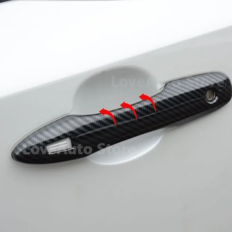 

For Toyota Avalon 2019 2020 2021 2022 Car ABS Chrome Door Handle Cover Body Exterior Decoration Accessories Cover