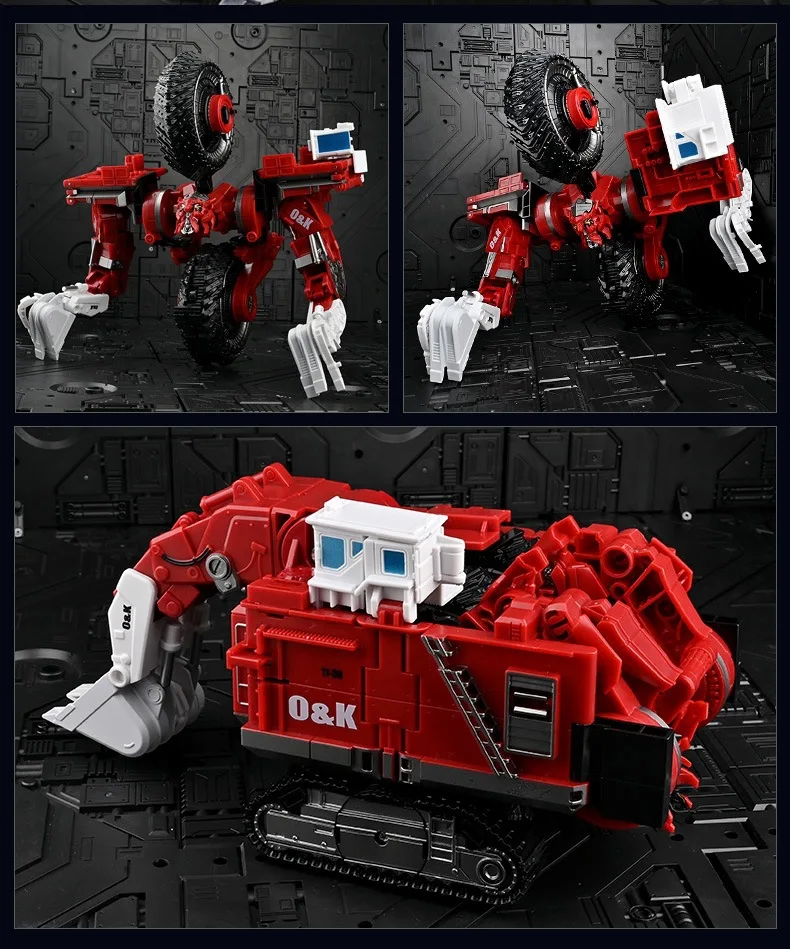 Heißer 8 Stil Devastator Transformation Roboter 8 IN 1 Mixer Bulldozer Auto Action Figure ABS Verformung Modell Spielzeug für Jungen Geschenk – Detail 14