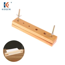 Ahşap ciltleme basın büyük basın Bookbinder düz kağıt basın makinesi ev okul ofis için DIY ciltleme