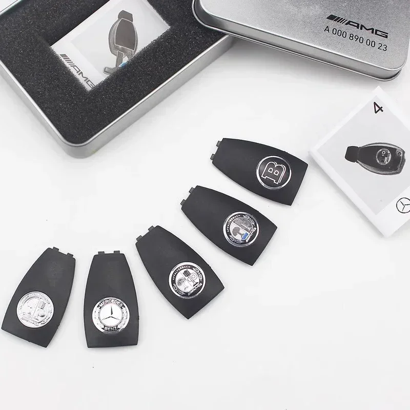 

car keychain key shell AMG W204 W210 W212 E63 W202 W205 W207 For Mercedes-Benz AMG GT GLS G63 A-Class C-Class E-Class CLA GLA