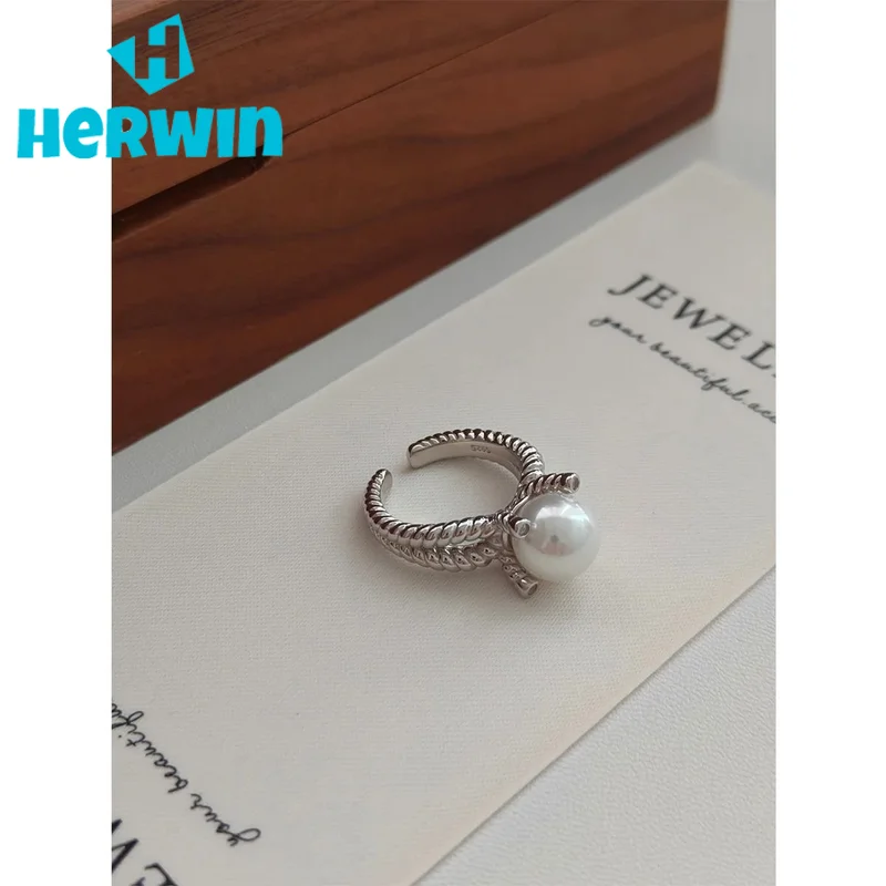 

Full S925 Sterling Silver Plating | Bead Ring | Finger Rings 13-14 100715