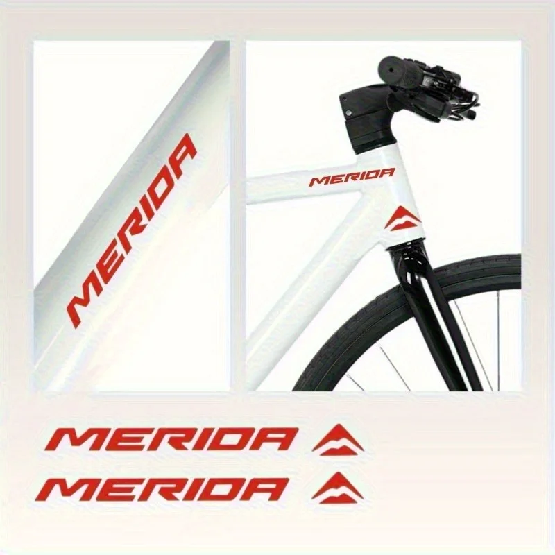 

Набор водонепроницаемых наклеек для горного велосипеда в стиле треугольного логотипа, разноцветные декоративные наклейки для рамы велосипеда