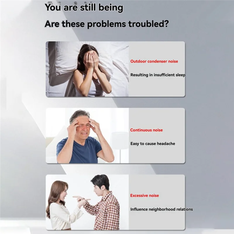 

AFOURT-4 шт. противоударная подушка для ног, кронштейн для наружного кондиционера, антивибрационная и шумопоглощающая подушка