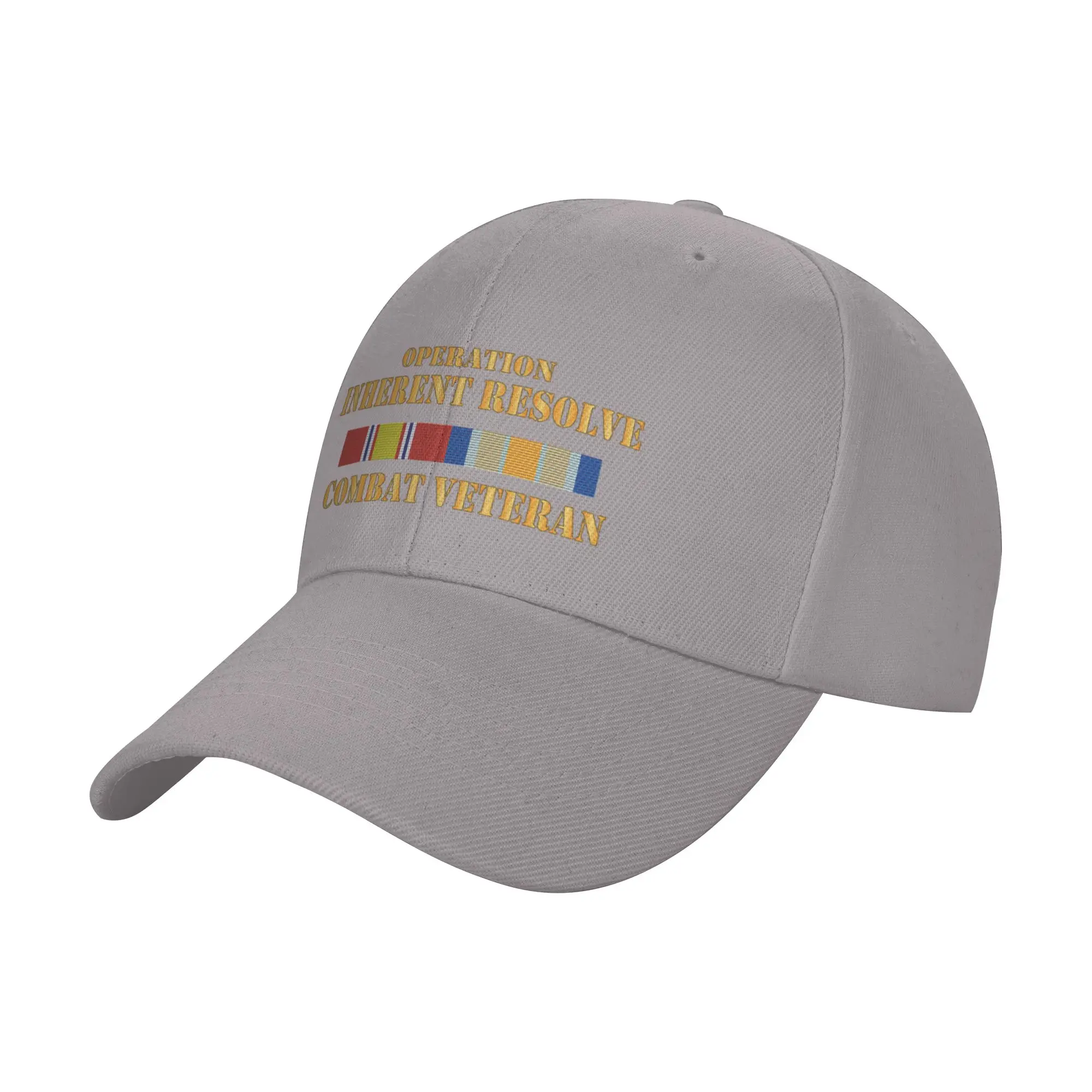 Hot Sale Opn Inherent Resolve (OIR) SVC Bar - Combat Veteran X 300 Baseball Cap  Minimalist Caps  Leisure Activity Caps