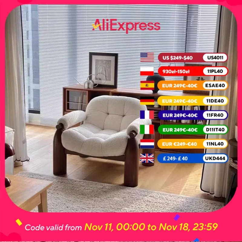 

Wooden Fabric Living Room Chairs Italian Designer Bedroom Lounge Living Room Chairs Reading Balcony Cadeira Furniture For Home