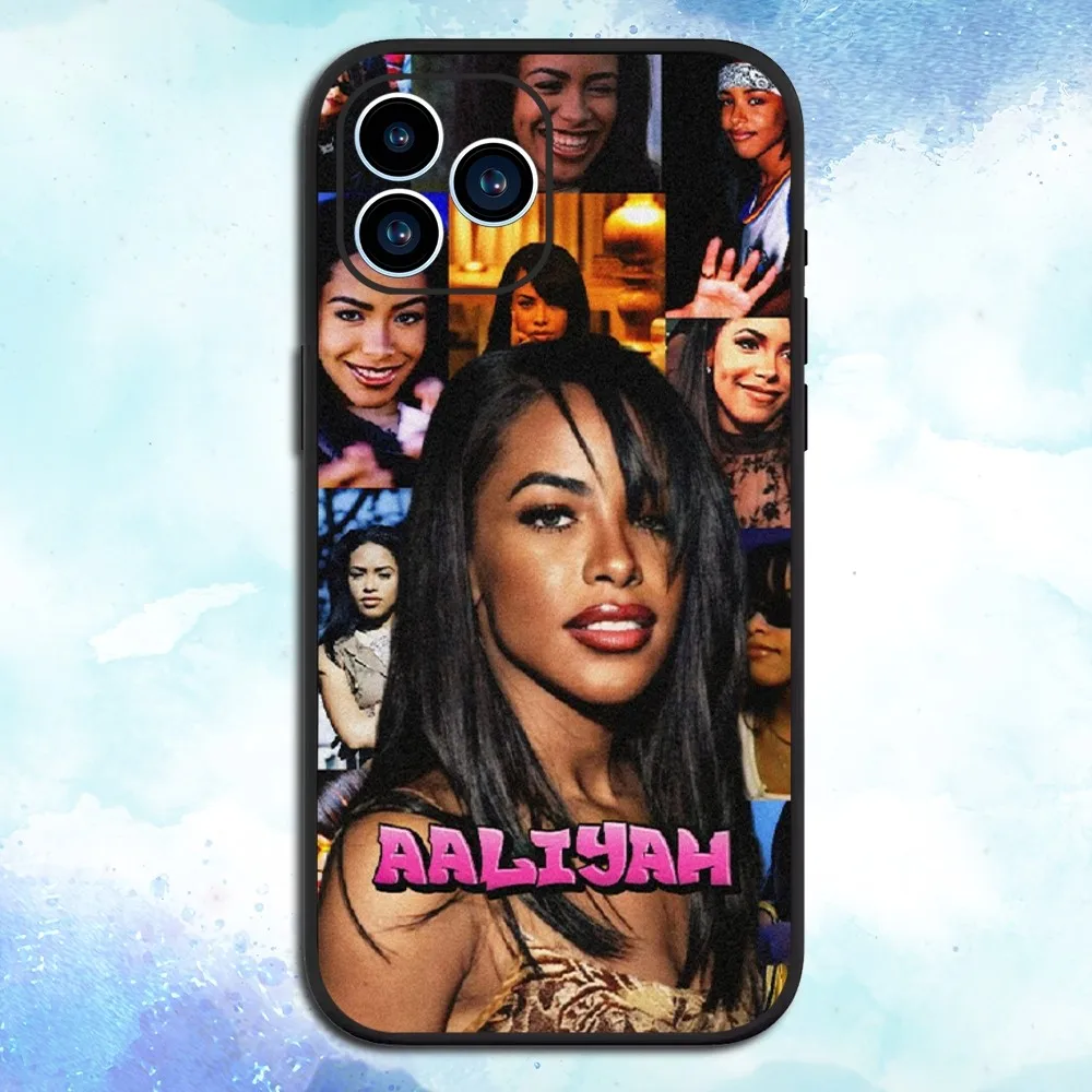 Singer A-Aaliyahs Phone Case For iPhone 15 13 14 12 11 Pro MAX XR X SE XS Mini Soft Shell